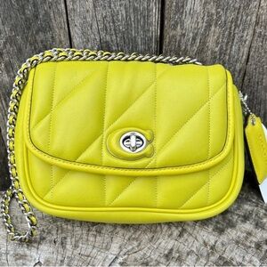 Coach Pillow Madison Shoulder Bag 18 With Quilting